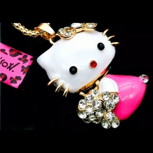 Betsey Johnson Jewelry - Betsey Johnson “Hello Kitty” necklace Betsey Johnson Jewelry - Betsey Johnson “Hello Kitty” necklace